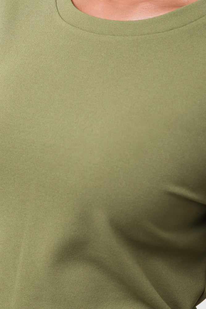 Bodycon Dress Green (3)