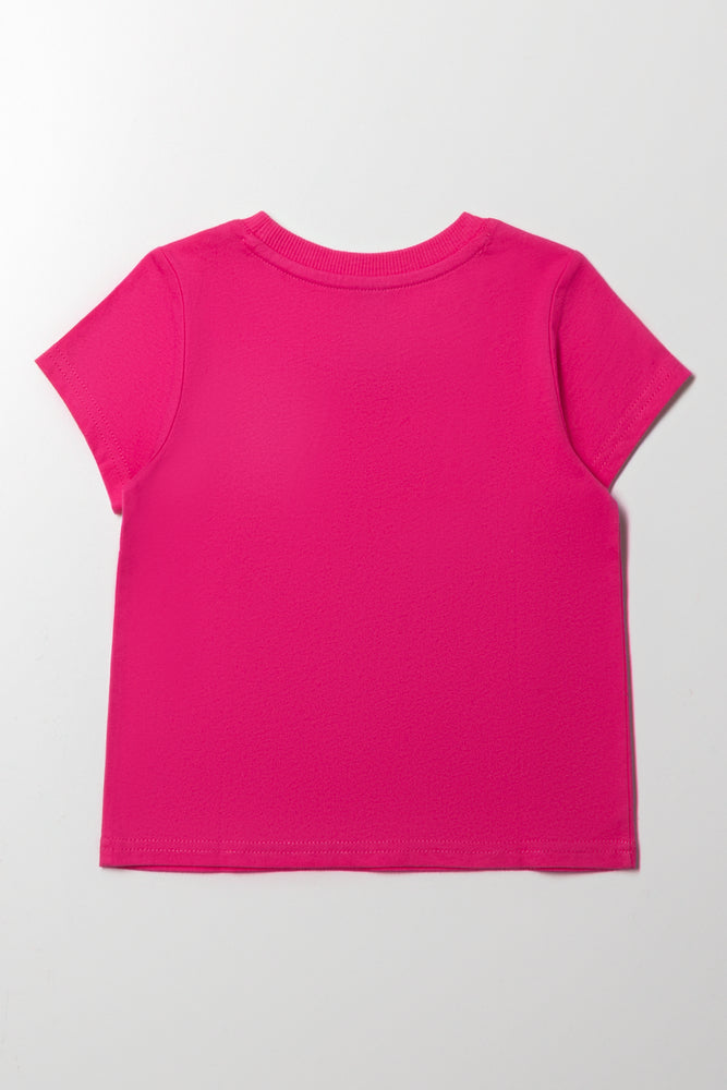 Short Sleeve T-Shirt Pink (2)