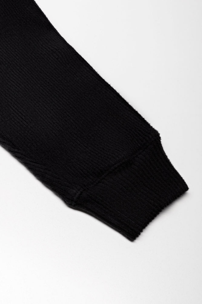 Bell Sleeve Top Black (1)