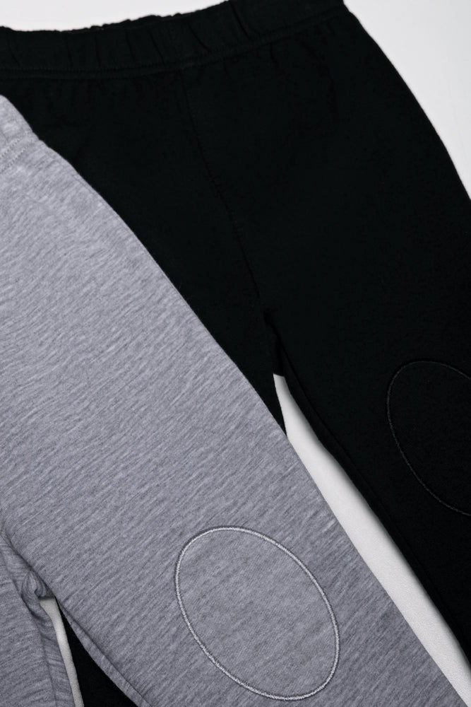 2 Pack Leggings Black And Grey (1)