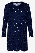 Spotted Sleepshirt Navy