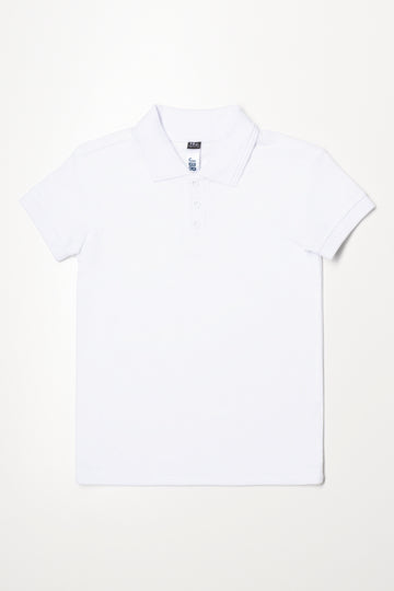 Short Sleeve Golfer White