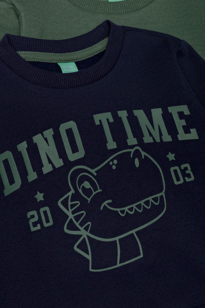 2 Pack Tracktops Green And Navy