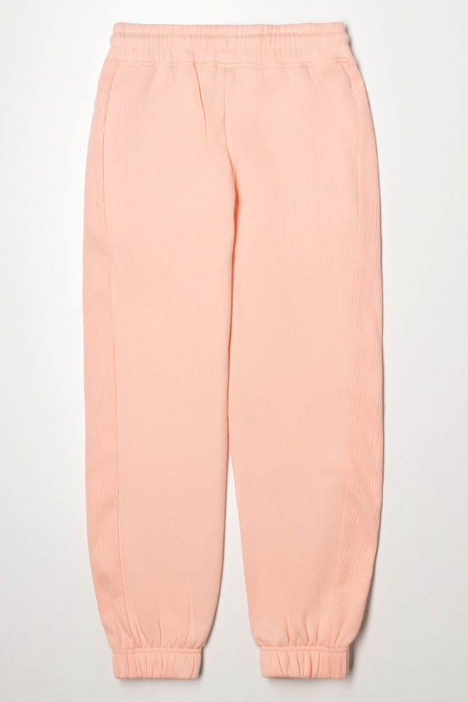 Rib Joggers Orange (2)