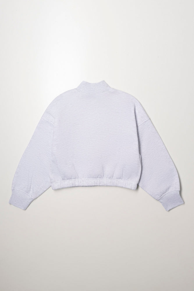 Quarter Zip Tracktop Grey (2)