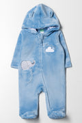 Elephant Babygrow Blue