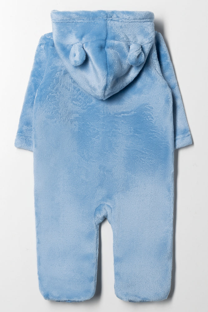Elephant Babygrow Blue (3)
