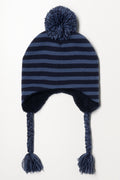 Stripe Beanie Blue