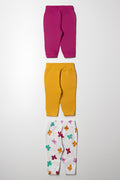 3 Pack Trackpants Purple, White And Yellow (2)