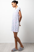 2 Pack The Weekend Is For Sleeping  Sleepshirts Grey And Light Blue (2)
