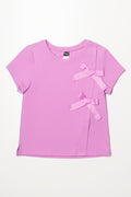 Bow Knit Top Lilac