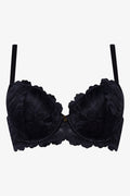 2 Pack Lace Balconette Bra Natural And Black (1)