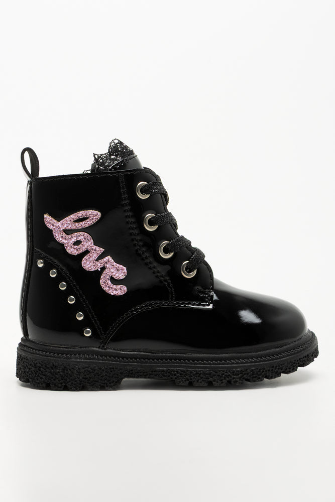 Combat Boots Black (1)