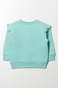 Crew Neck Tracktop Green (2)