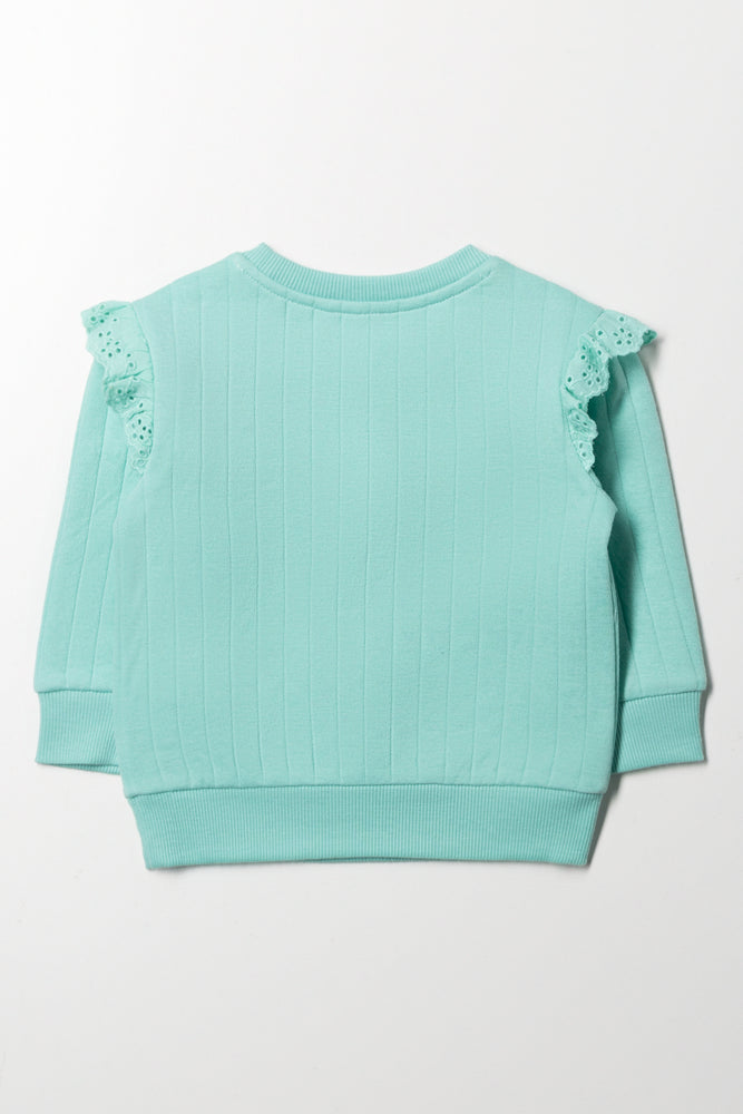 Crew Neck Tracktop Green (2)