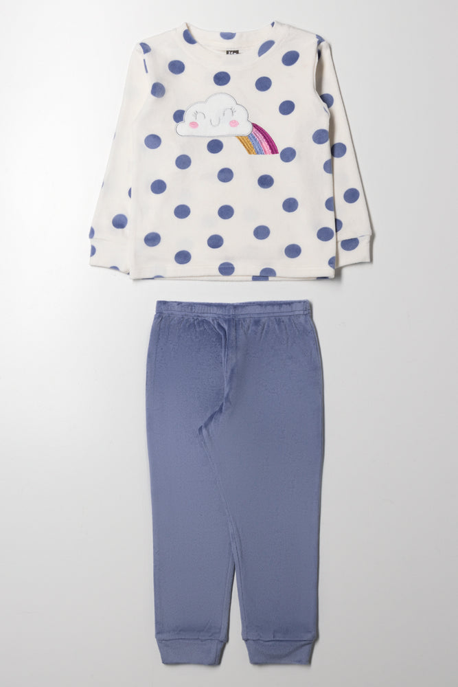 Spot Pyjamas Blue