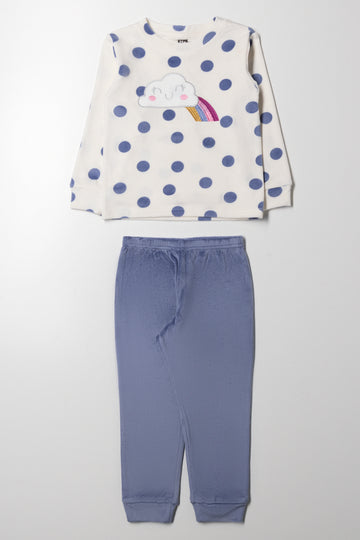 Spot Pyjamas Blue