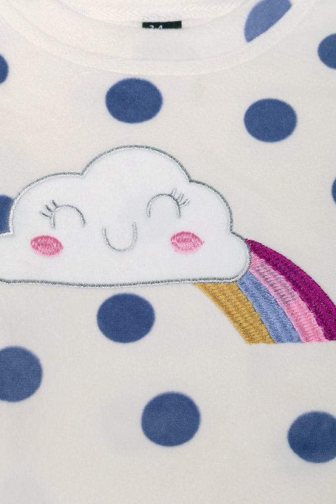 Spot Pyjamas Blue (1)