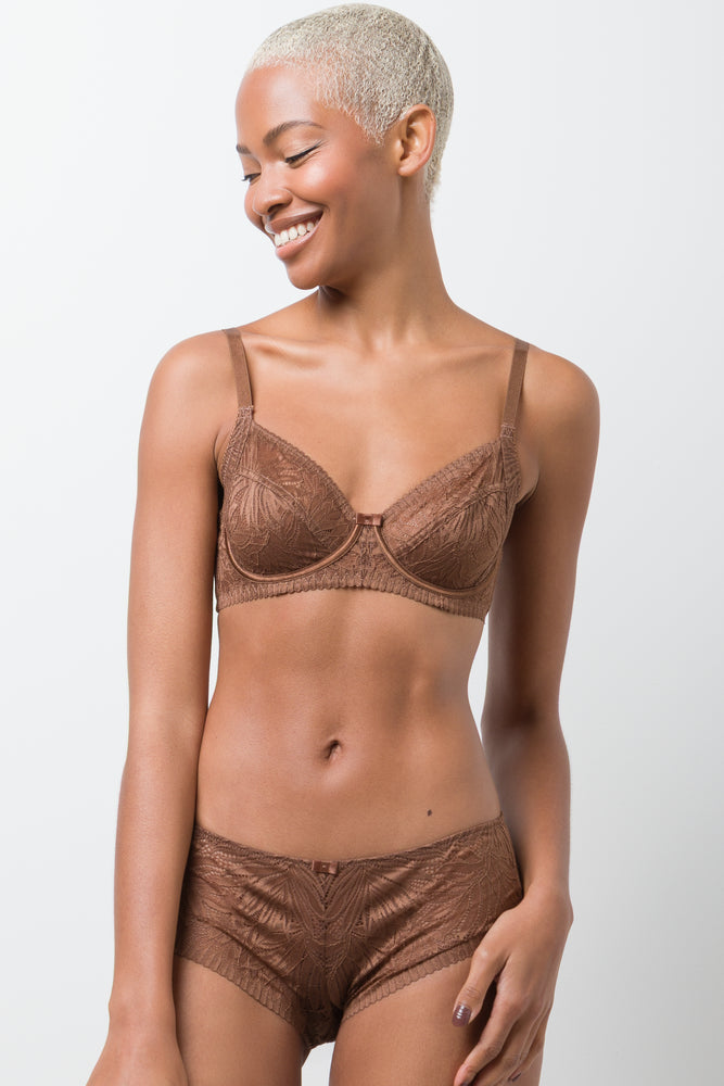 2 Pack Non Padded Underwire Bras Natural