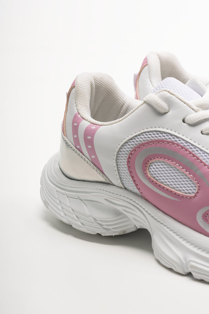 Chunky Trainers White (3)