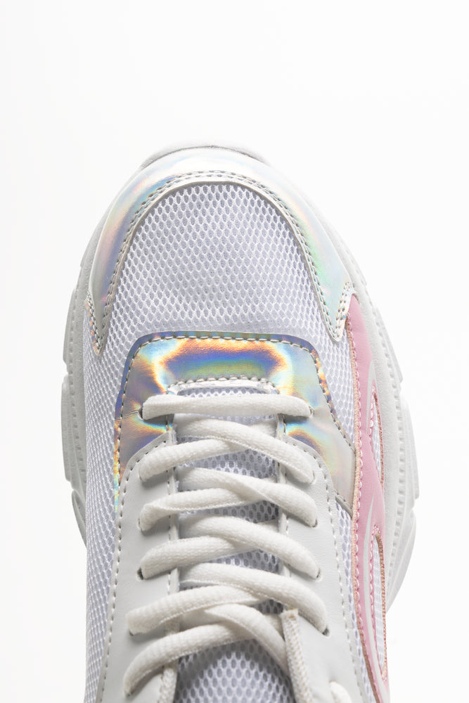 Chunky Trainers White (4)