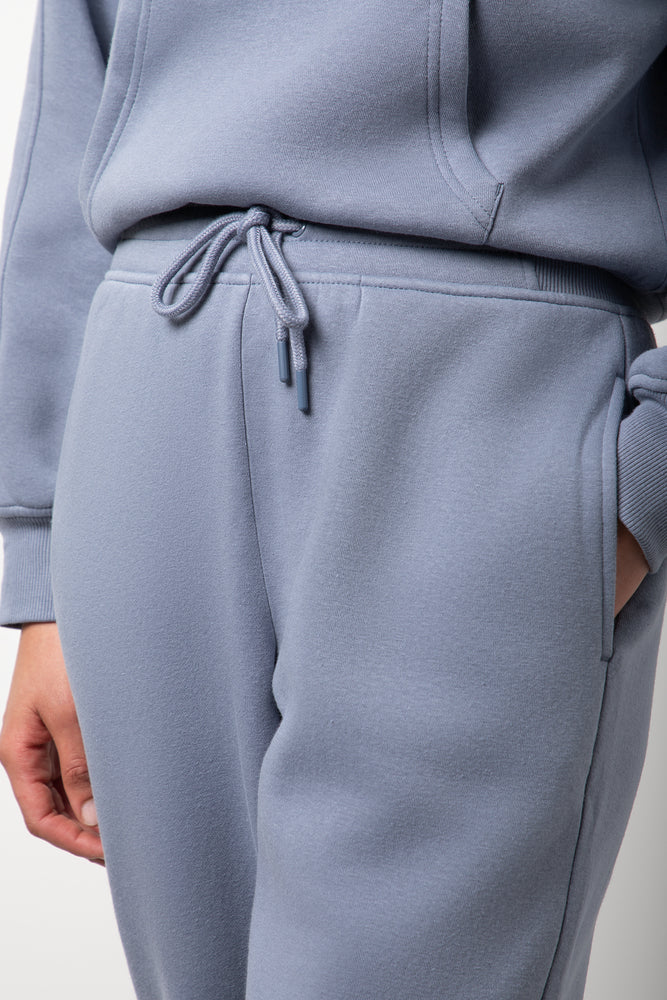 Rib Waist Trackpants Blue (4)