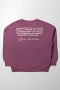 Crew Neck Tracktop Purple (2)