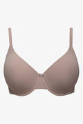 Plus Size 2 Pack T-Shirt Bras Natural And Brown (1)
