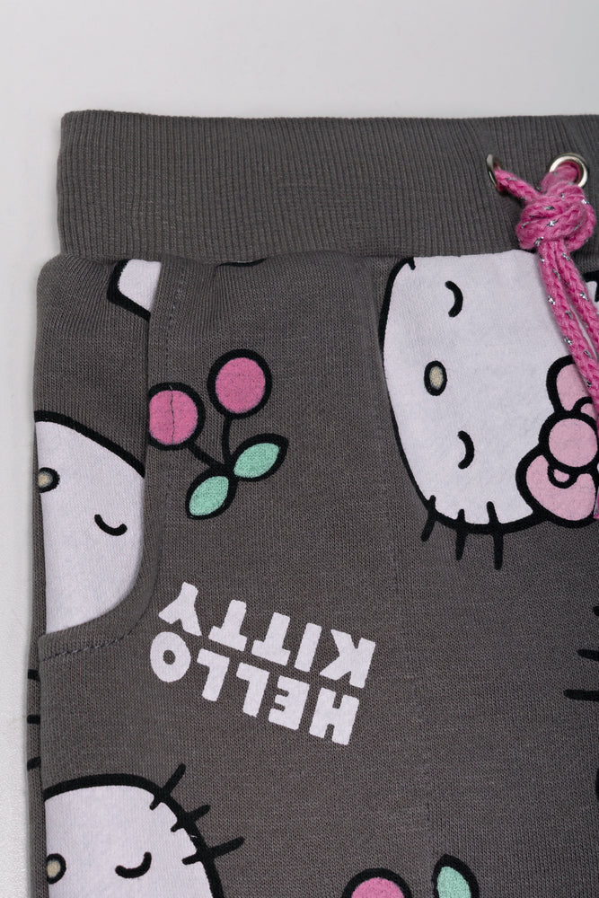 Hello Kitty Trackpants Charcoal