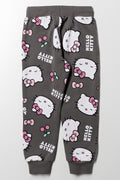 Hello Kitty Trackpants Charcoal (2)