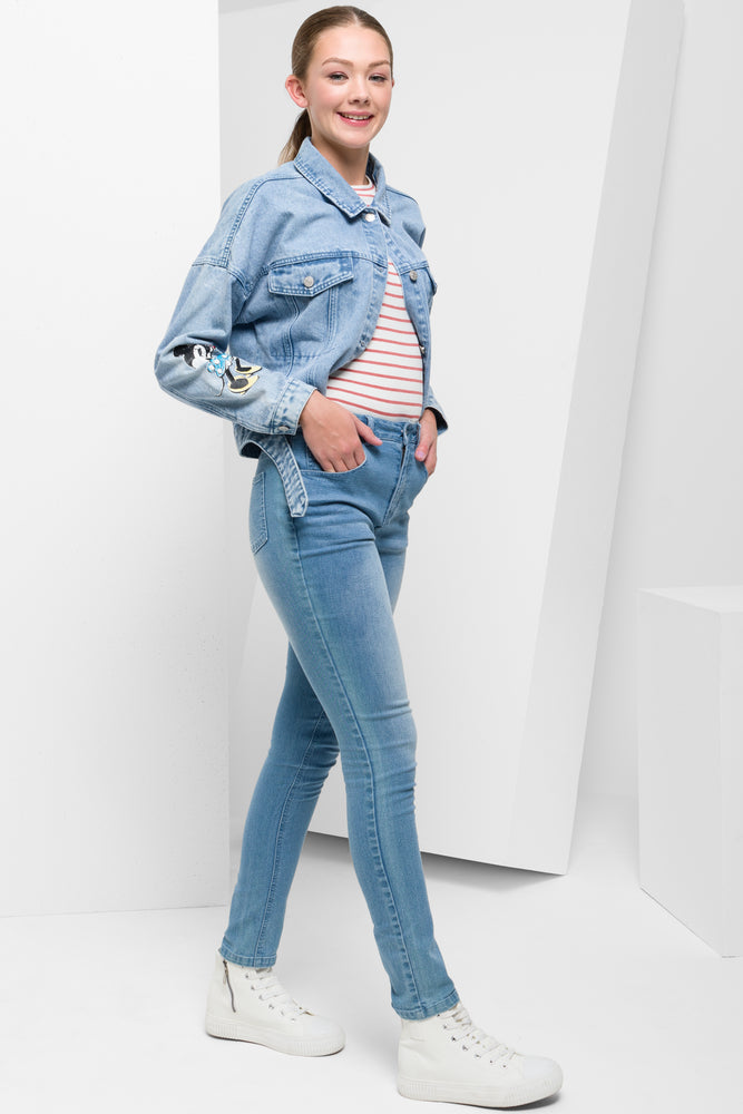 Skinny Denim Jeans Blue