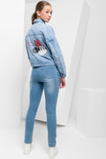 Skinny Denim Jeans Blue (2)
