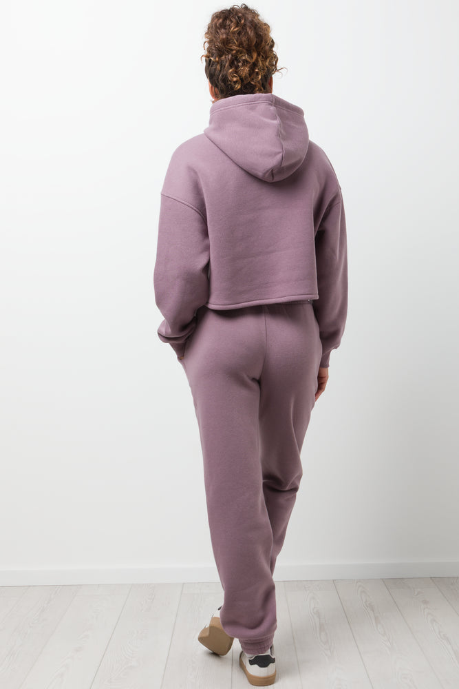 Cropped Hoodie Purple (2)