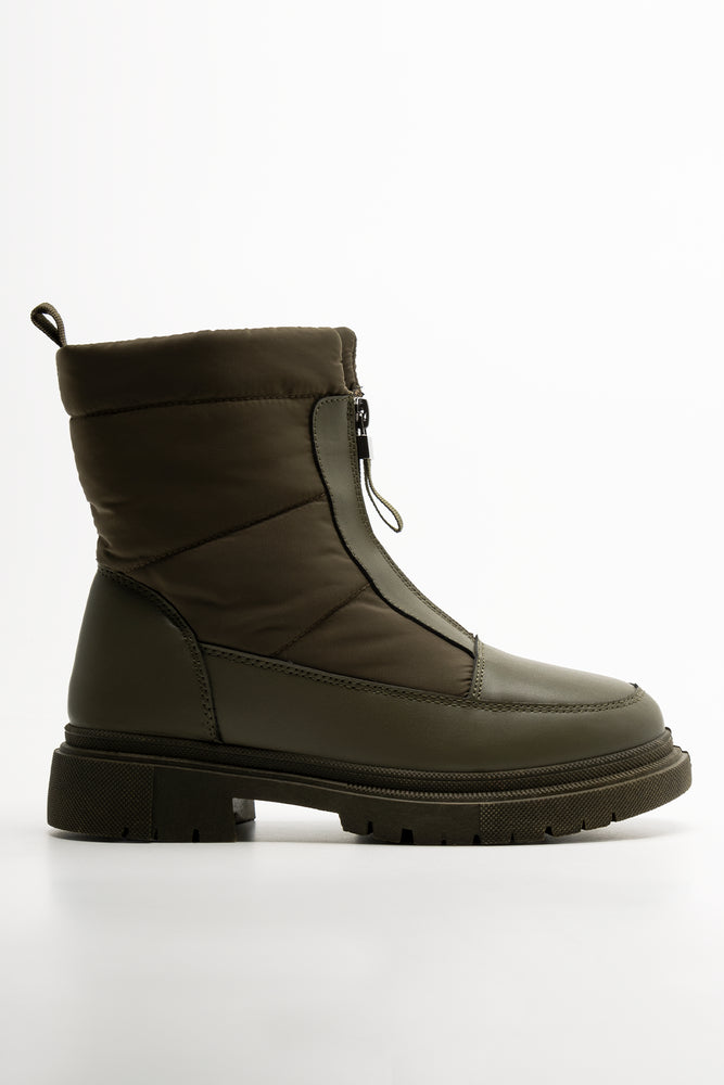 Boots Dark Green