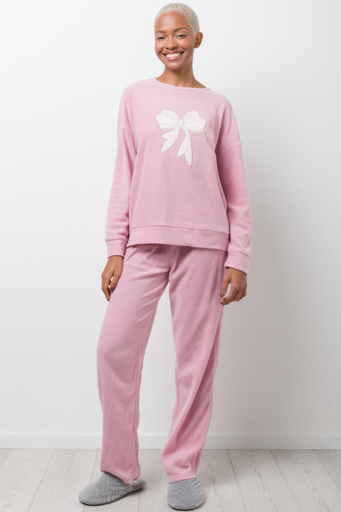 Bow Pyjamas Pink