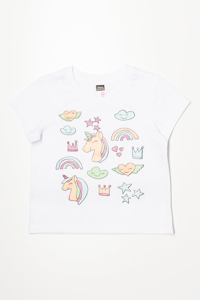 Spur Unicorn T-Shirt White