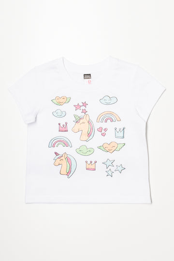 Spur Unicorn T-Shirt White