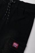 Cargo Denim Jogger Black (1)