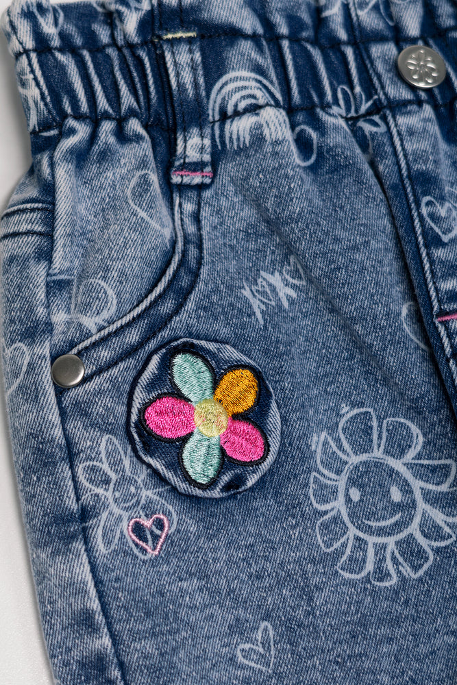 Mom Denim Jean Blue