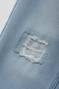 Ripped Denim Jeans Light Blue (2)