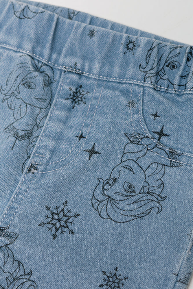 Frozen Denim Jeans Blue