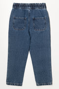 Minnie Mouse Paperbag Denim Jeans Dark Blue (2)