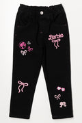 Barbie Paperbag Denim Jeans Black