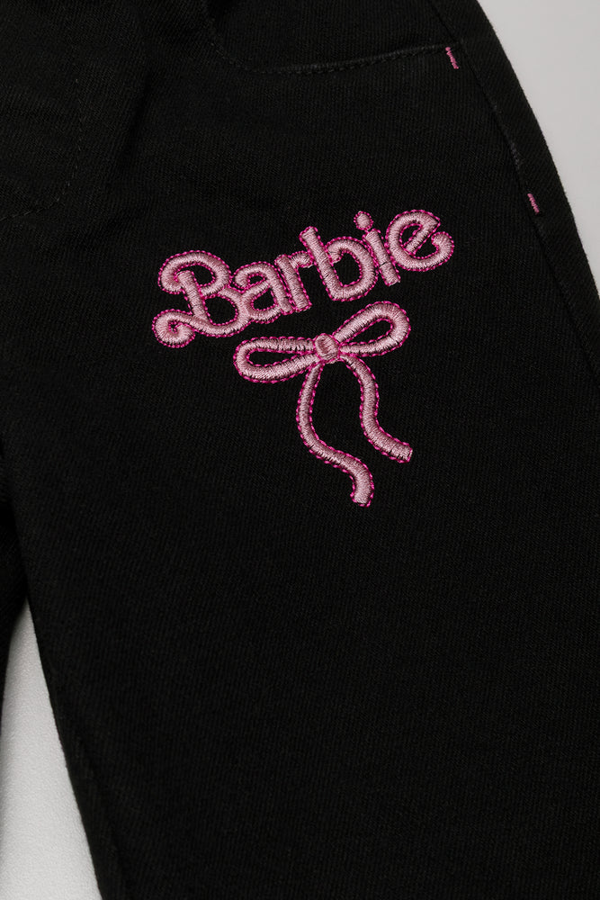 Barbie Paperbag Denim Jeans Black (1)