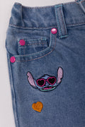 Lilo And Stitch Relaxed Denim Jeans Blue (1)