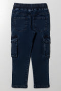 Styled Slim Denim Cargo Blue (2)