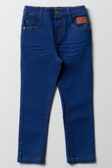 Skinny Denim Jeans Blue