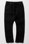 Bowleg Denim Jeans Black