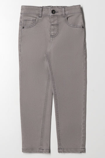 Skinny Denim Jeans Grey