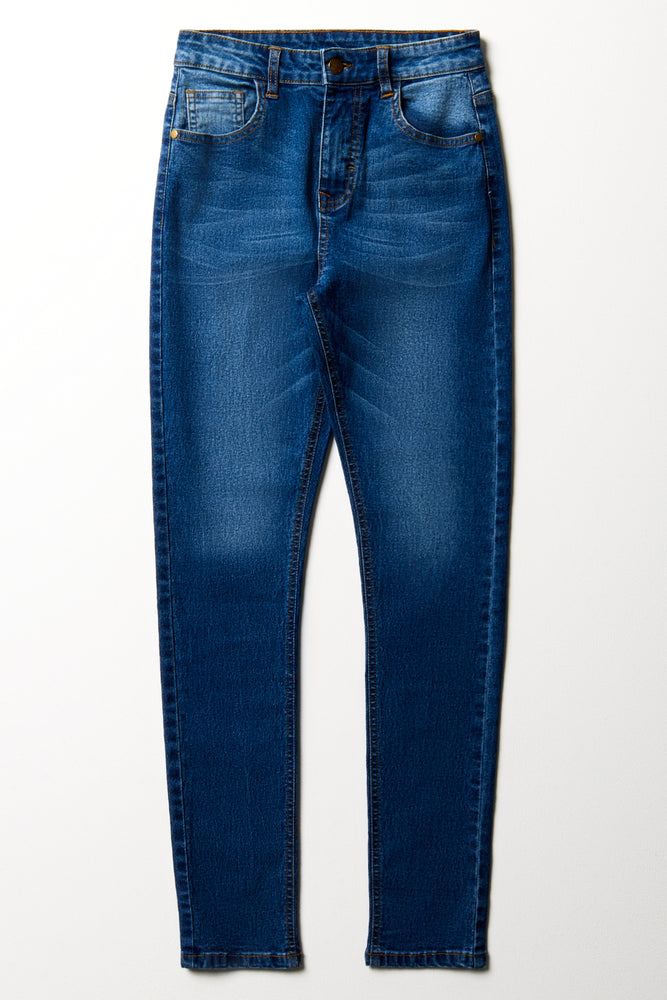 Skinny Denim Jeans Blue (4)
